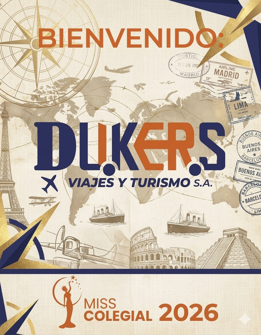 Dukers Travel Patrocinador Miss Colegial 2026