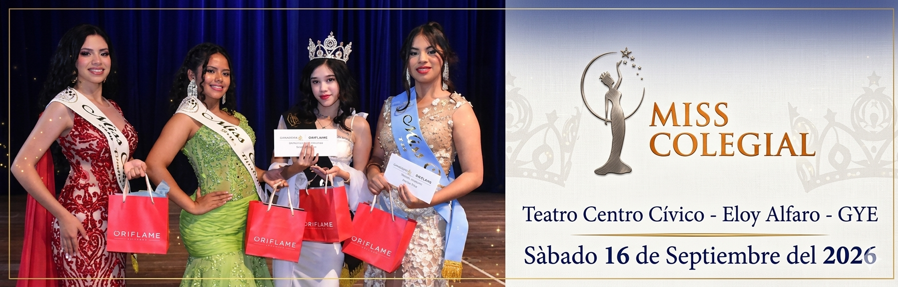 Promo Miss Colegial 2026 Dukers Group.